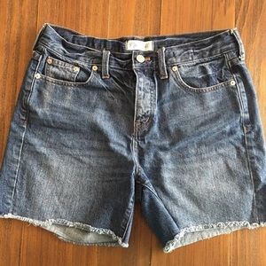Madewell Jean Shorts 27